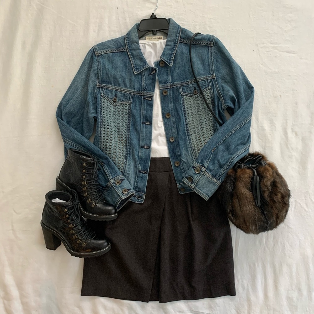 rag and bone new jean jacket